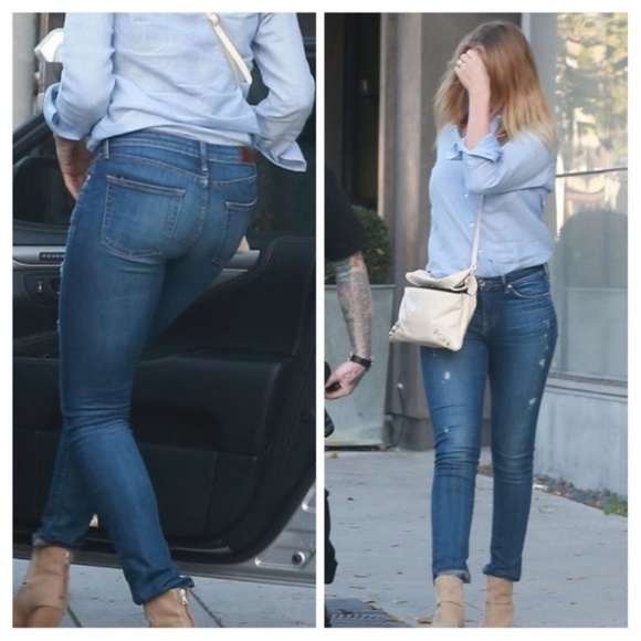 NWOT Strom Distressed TIO Skinny Jeans Jaguar 26 - Picture 2 of 8